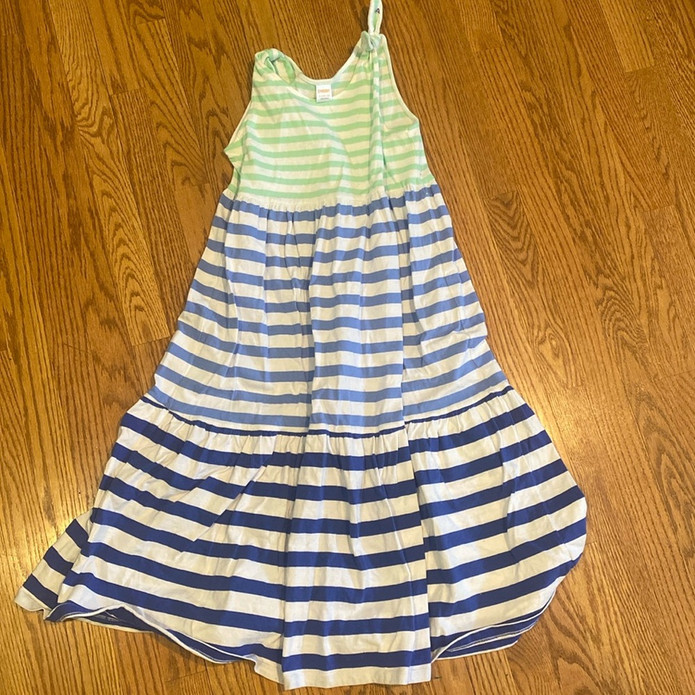 Gymboree striped maxi dress